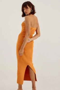 SOVERE / STUDIO - Pixie Knit Midi Dress (Honeycomb) -Faithfull The Brand || Carver™ || One Teaspoon Shop elysian collective sovere studio pixie knit midi dress honeycomb 2