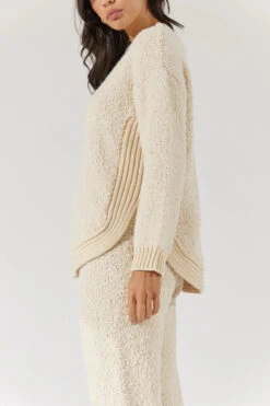 SOVERE / STUDIO - Prospect Knit Sweater (Neutral) -Faithfull The Brand || Carver™ || One Teaspoon Shop elysian collective sovere studio prospect knit sweater neutral 4