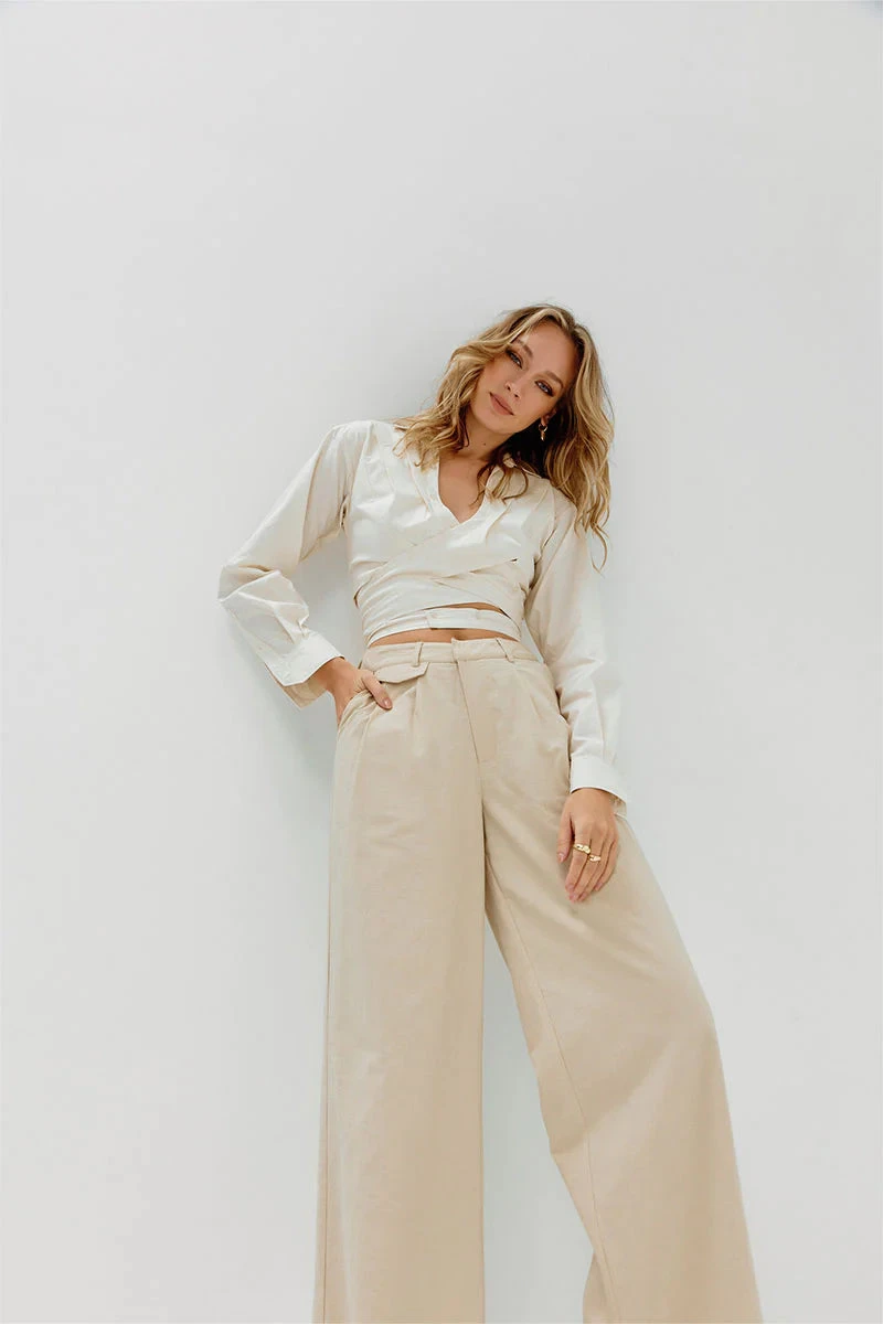 SOVERE / STUDIO - Refresh Pant (Sand) 1 SOVERE / STUDIO - Refresh Pant (Sand)