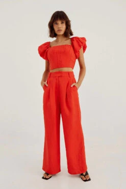 SOVERE / STUDIO - RELISH PANT (Solar Red)