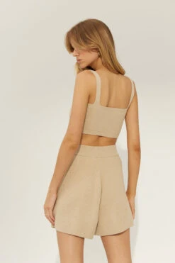 SOVERE STUDIO - Solace Combo Knit Vest (Neutral) -Faithfull The Brand || Carver™ || One Teaspoon Shop elysian collective sovere studio solace combo knit vest neutral 5