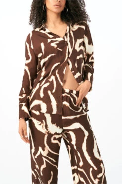 SOVERE / STUDIO - TIDAL BIAS PANT (BITTER CHOCOLATE) -Faithfull The Brand || Carver™ || One Teaspoon Shop elysian collective sovere studio tidal bias pant bitter chocolate 5