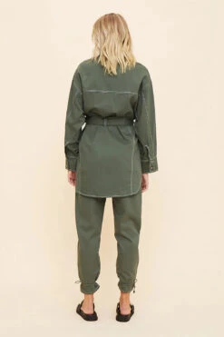 SUBOO - Abbie High Waisted Panel Pants (Olive) FINAL SALE 5 SUBOO - Abbie High Waisted Panel Pants (Olive) FINAL SALE -Faithfull The Brand || Carver™ || One Teaspoon Shop elysian collective suboo abbie high waisted panel pants olive 3