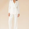 SUBOO - Marlo Drapey Blazer (Ivory)