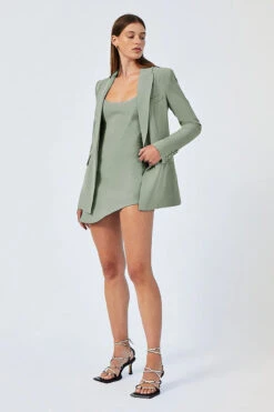 SUBOO - REMI BLAZER (SAGE) 6 SUBOO - REMI BLAZER (SAGE) -Faithfull The Brand || Carver™ || One Teaspoon Shop elysian collective suboo remi blazer sage 2