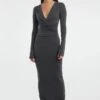 THE LINE BY K - Calli Dress (Deep Grey)