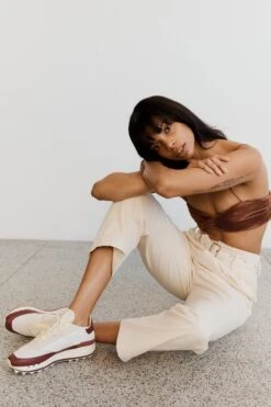 THIRD FORM - Buckle Up Trouser (Natural) 9 THIRD FORM - Buckle Up Trouser (Natural) -Faithfull The Brand || Carver™ || One Teaspoon Shop elysian collective third form buckle up trouser natural 2