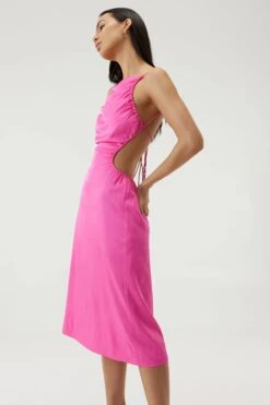 THIRD FORM - Drawn Out Midi Dress (Lipstick) -Faithfull The Brand || Carver™ || One Teaspoon Shop elysian collective third form drawn out midi dress lipstick 3