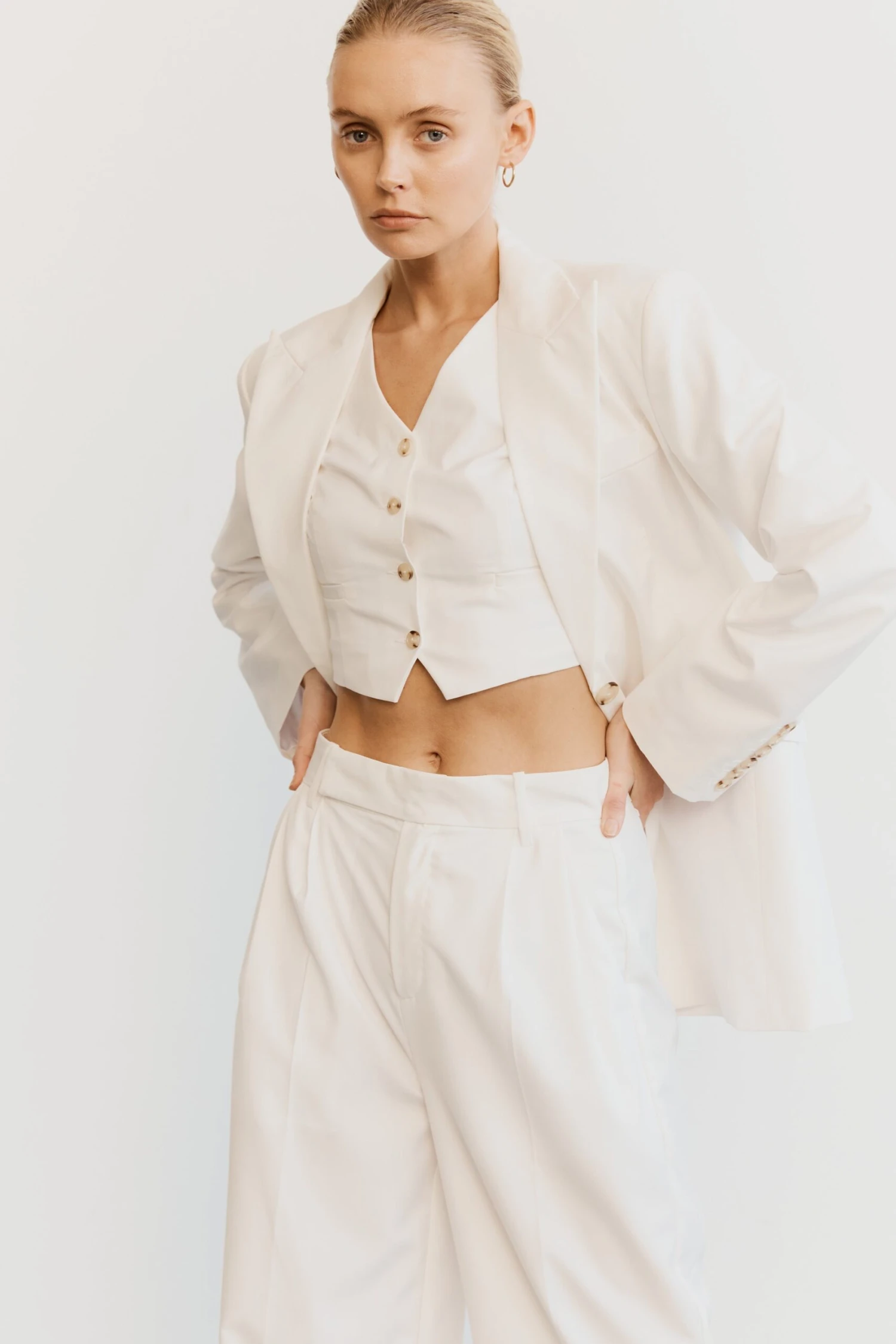 THIRD FORM - Power Player Trouser (Cream) 4 THIRD FORM - Power Player Trouser (Cream) - Image 4