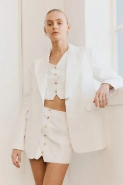 THIRD FORM - Power Player Men's Blazer (Cream)