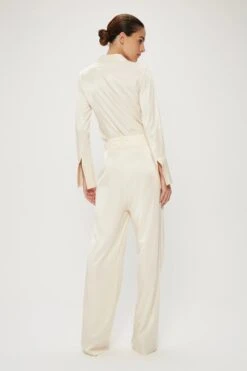 THIRD FORM - Under Current Tailored Trouser (Cream) -Faithfull The Brand || Carver™ || One Teaspoon Shop elysian collective third form under current tailored trouser cream 3