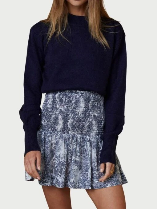 BEC & BRIDGE - Eva Knit Jumper (Ink) -Faithfull The Brand || Carver™ || One Teaspoon Shop elysian collective bec and bridge eva knit jumper ink 1