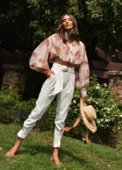 MACKENZIE MODE - Shooting Stars Pants (Winter White) -Faithfull The Brand || Carver™ || One Teaspoon Shop elysian collective mackenzie mode shooting stars pants 3