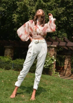 MACKENZIE MODE - Shooting Stars Pants (Winter White) -Faithfull The Brand || Carver™ || One Teaspoon Shop elysian collective mackenzie mode shooting stars pants 6