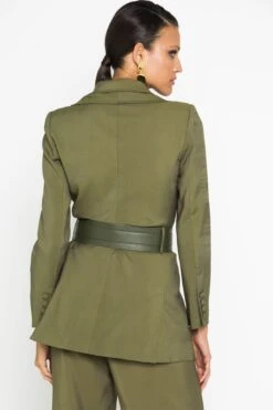 MOSSMAN - Addicted To You Blazer (Khaki) -Faithfull The Brand || Carver™ || One Teaspoon Shop elysian collective mossman additcted to you blazer 3