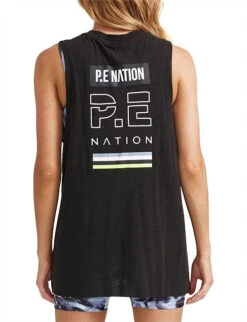 PE NATION- In Goal Tank (Black) -Faithfull The Brand || Carver™ || One Teaspoon Shop elysian collective penation in goal tank 3
