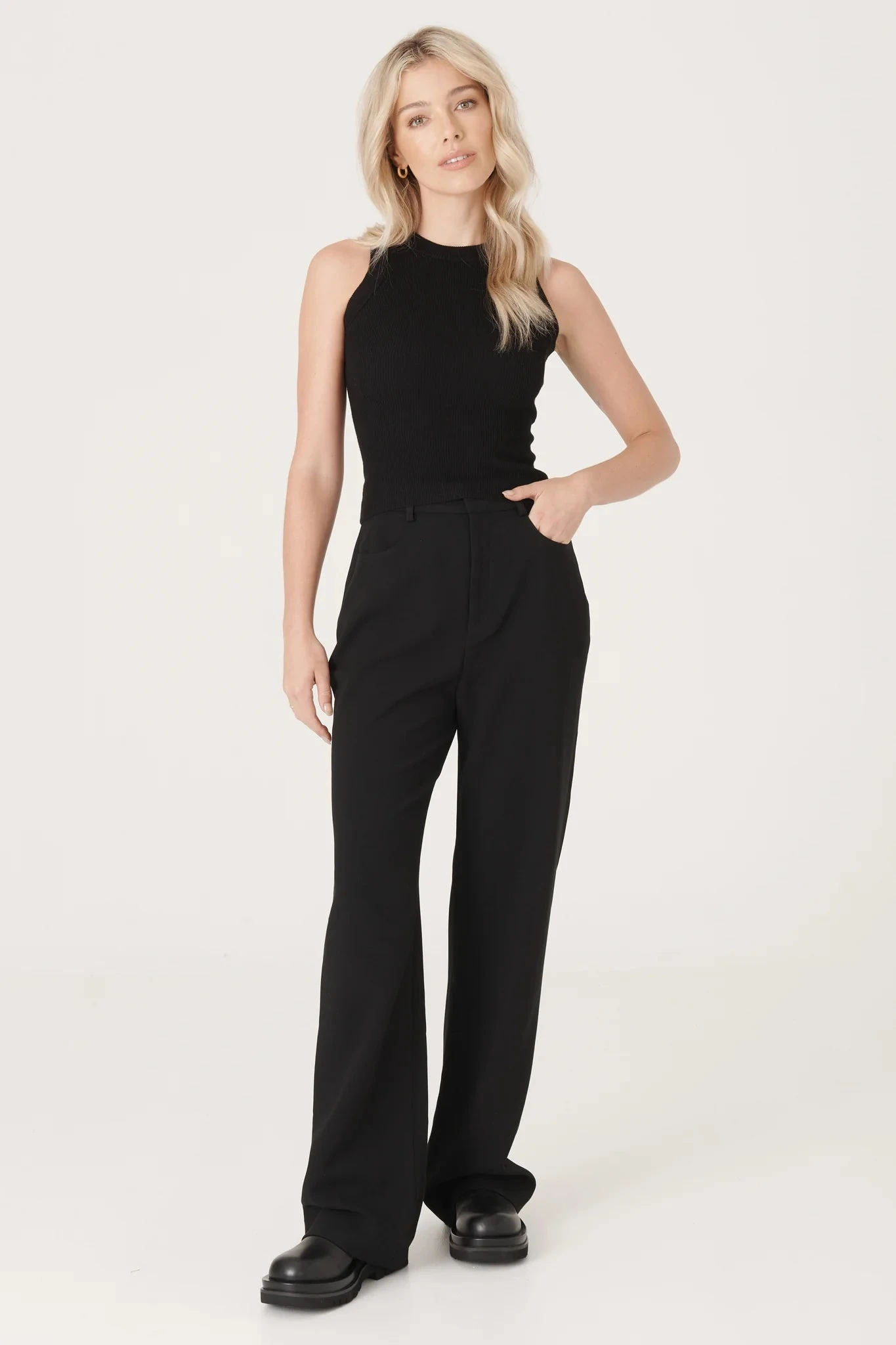 RAEF THE LABEL - HENLEY TROUSER (BLACK) 4 RAEF THE LABEL - HENLEY TROUSER (BLACK) - Image 4