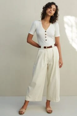 SANCIA - The Marla Pants (Seashell)