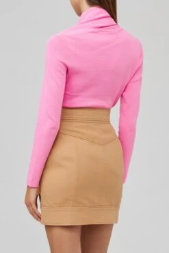 Acler - Vermont Skirt (Biscuit) -Faithfull The Brand || Carver™ || One Teaspoon Shop elysian colletive acler vermontskirt 4